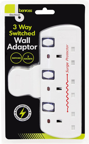 Way wall adaptor plug - 3,
