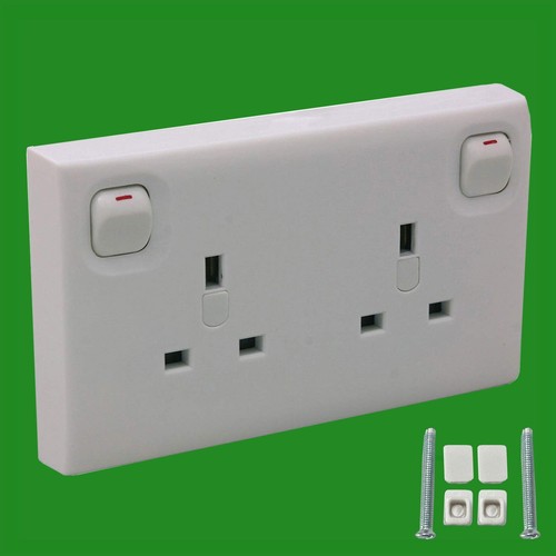 Gang uk mains switch - 4x,