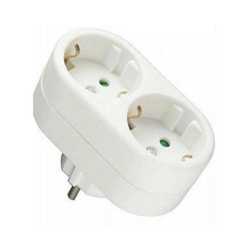Double plug schuko - double,