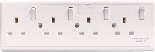 Socket converter 2 gang - socket,